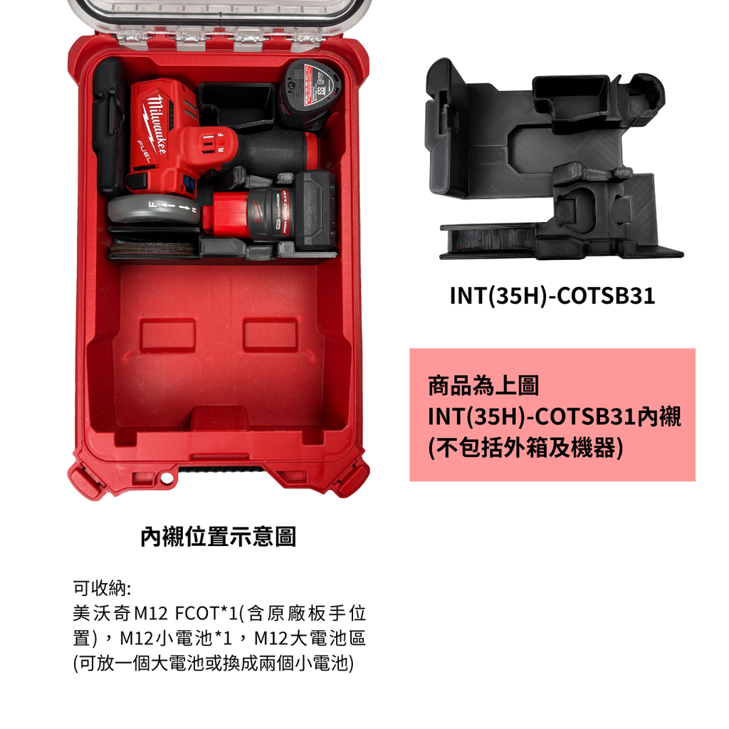 模組內襯 INT(35H)-COTSB31