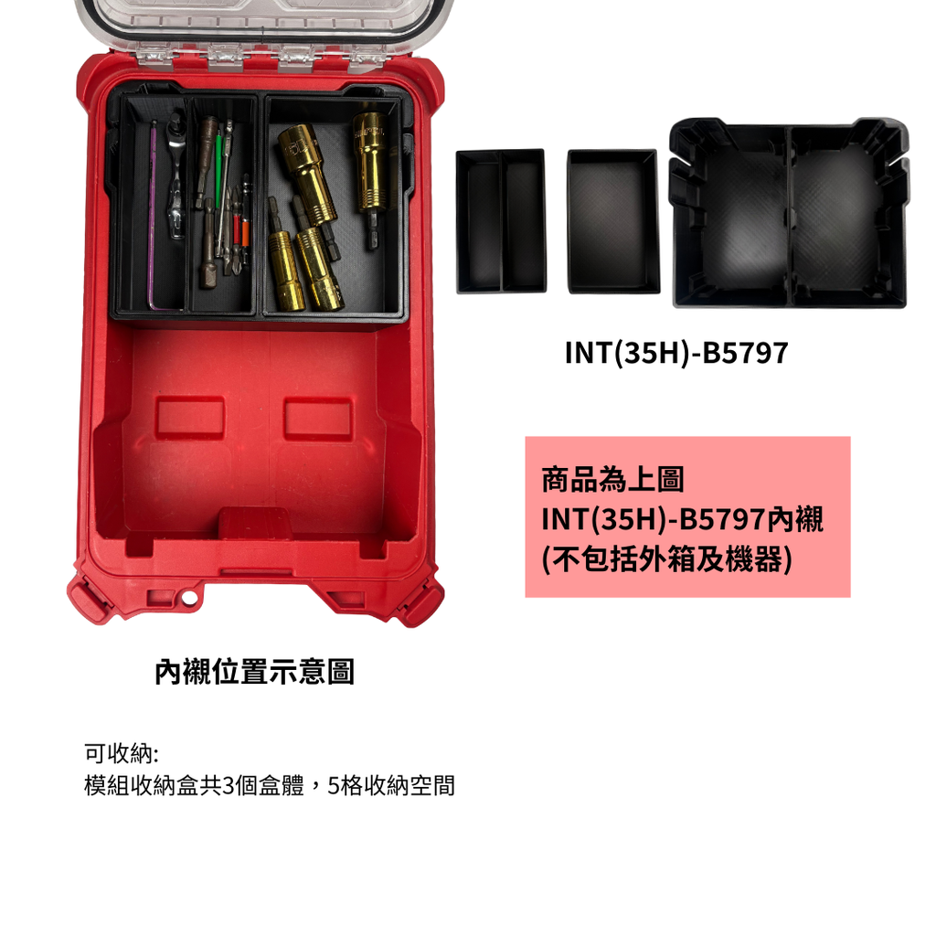 模組內襯 INT(35H)-B5797