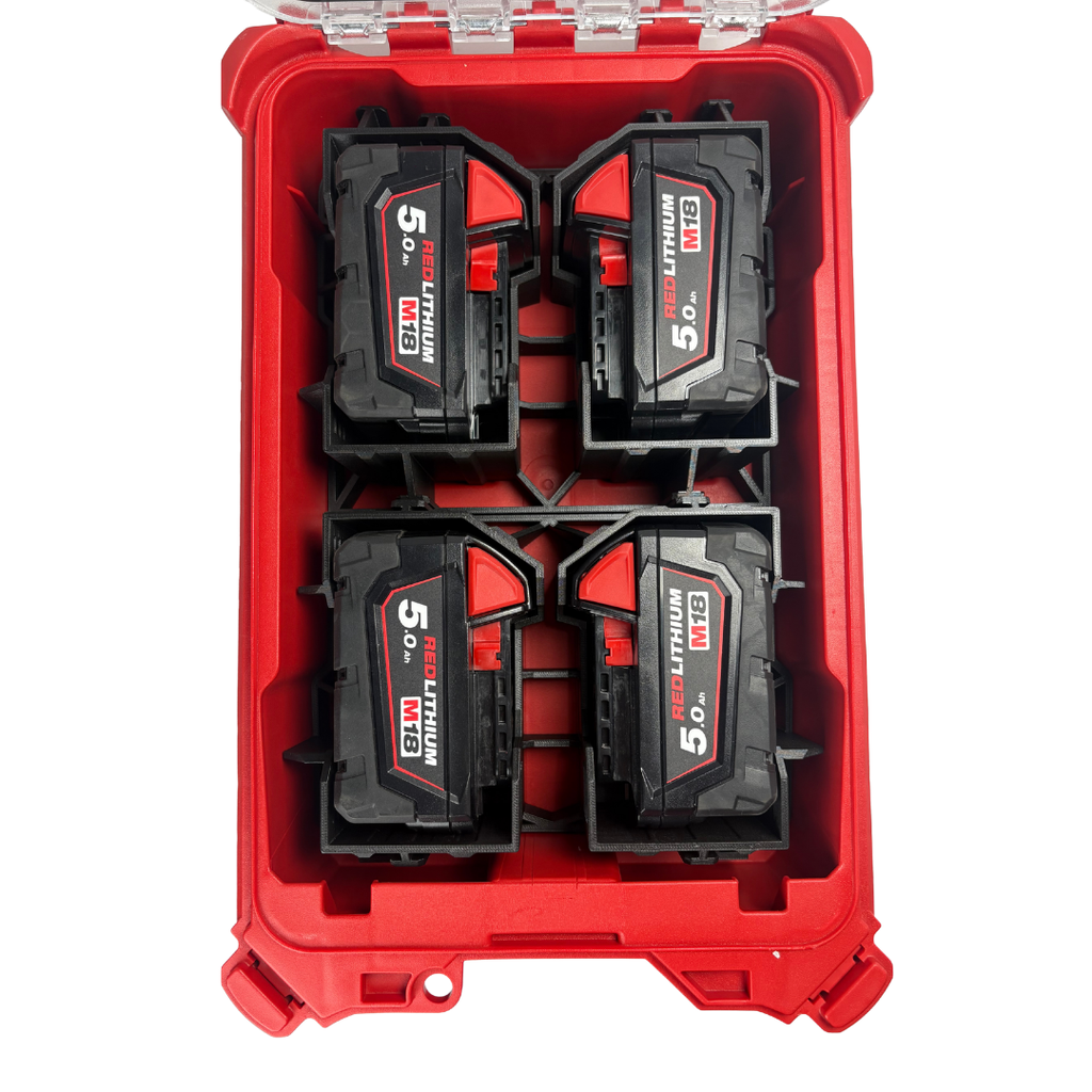 模組化內襯 美沃奇M18 5ah電池用 3D列印內襯