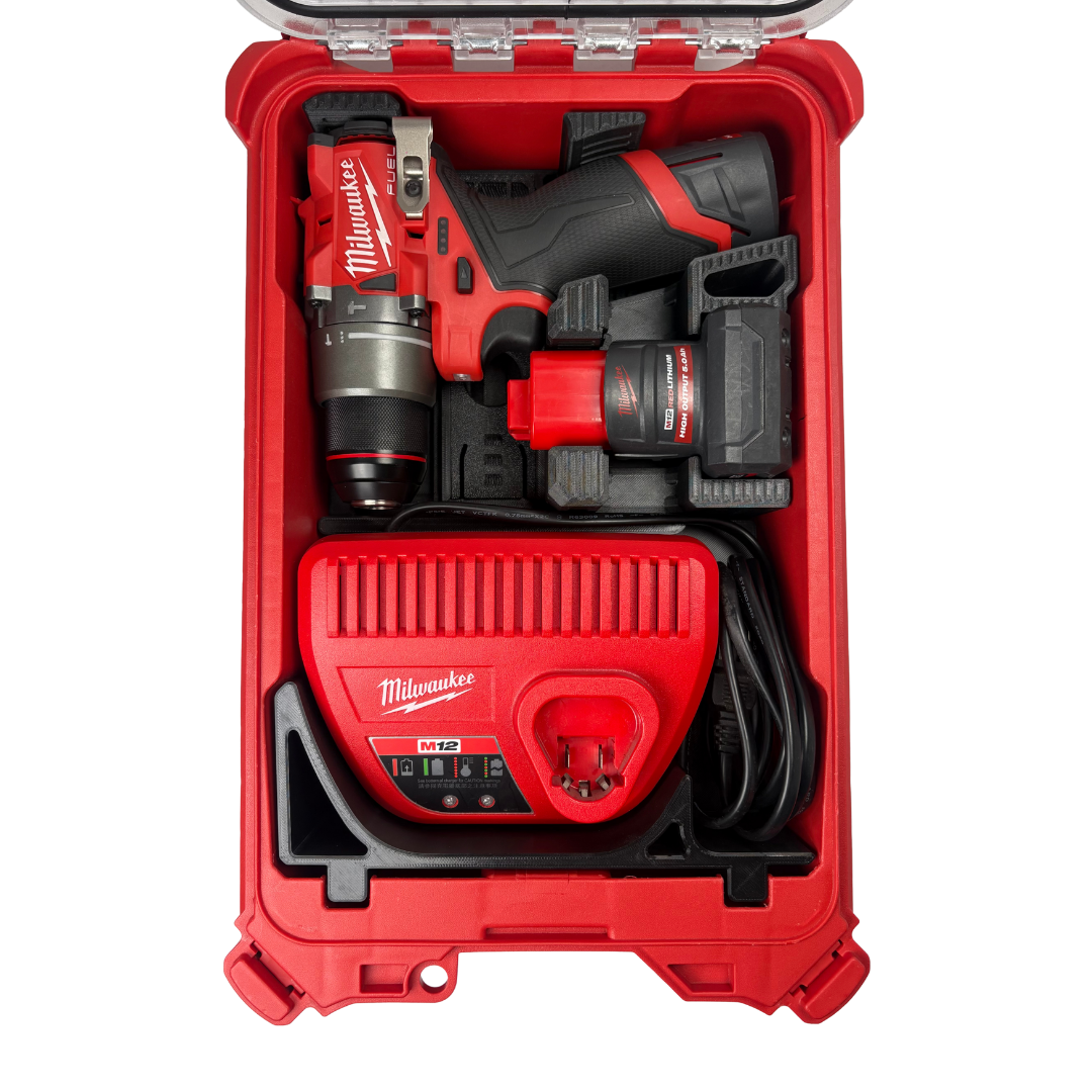 模組化內襯 美沃奇M12 FPD2電鑽+充電器M12 C12C用 3D列印內襯