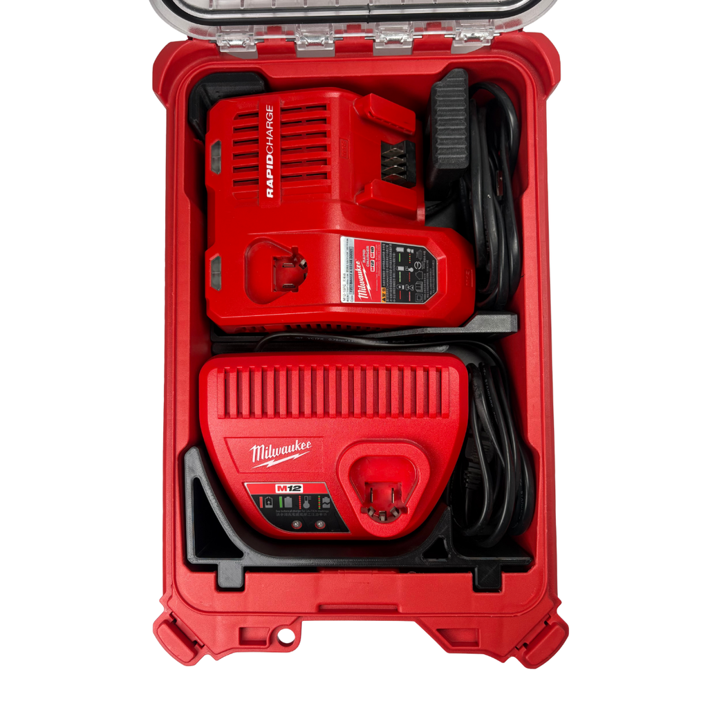 模組化內襯 美沃奇M12 C12C充電器 + 充電器M12-18FC快充 充電器用 3D列印內襯