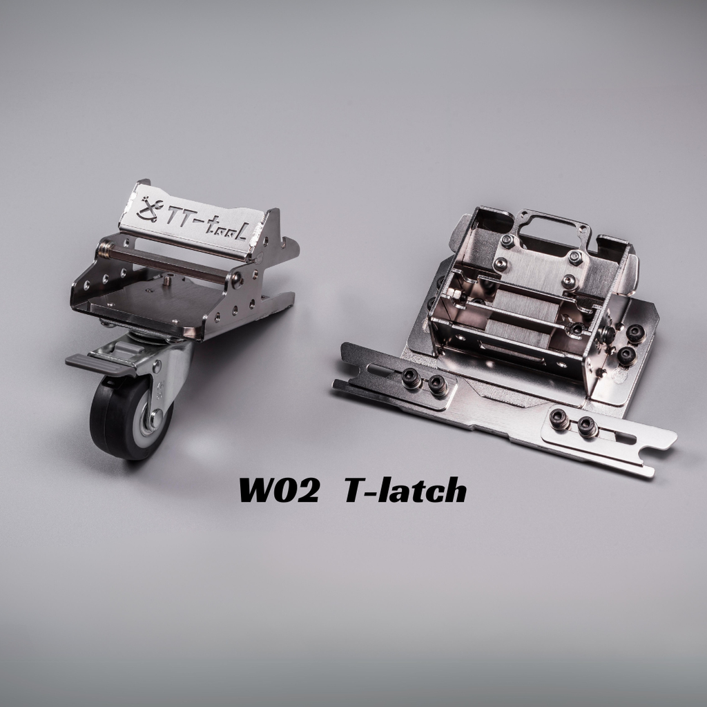W02 T-latch 金屬快拆輪 停產商品 售完為止 (贈可替換耐磨底輪*1)