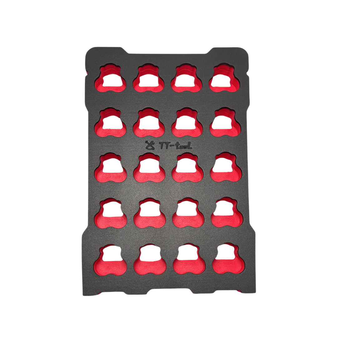 美沃奇12V小型電池 滿版內襯配置 ESG-1235