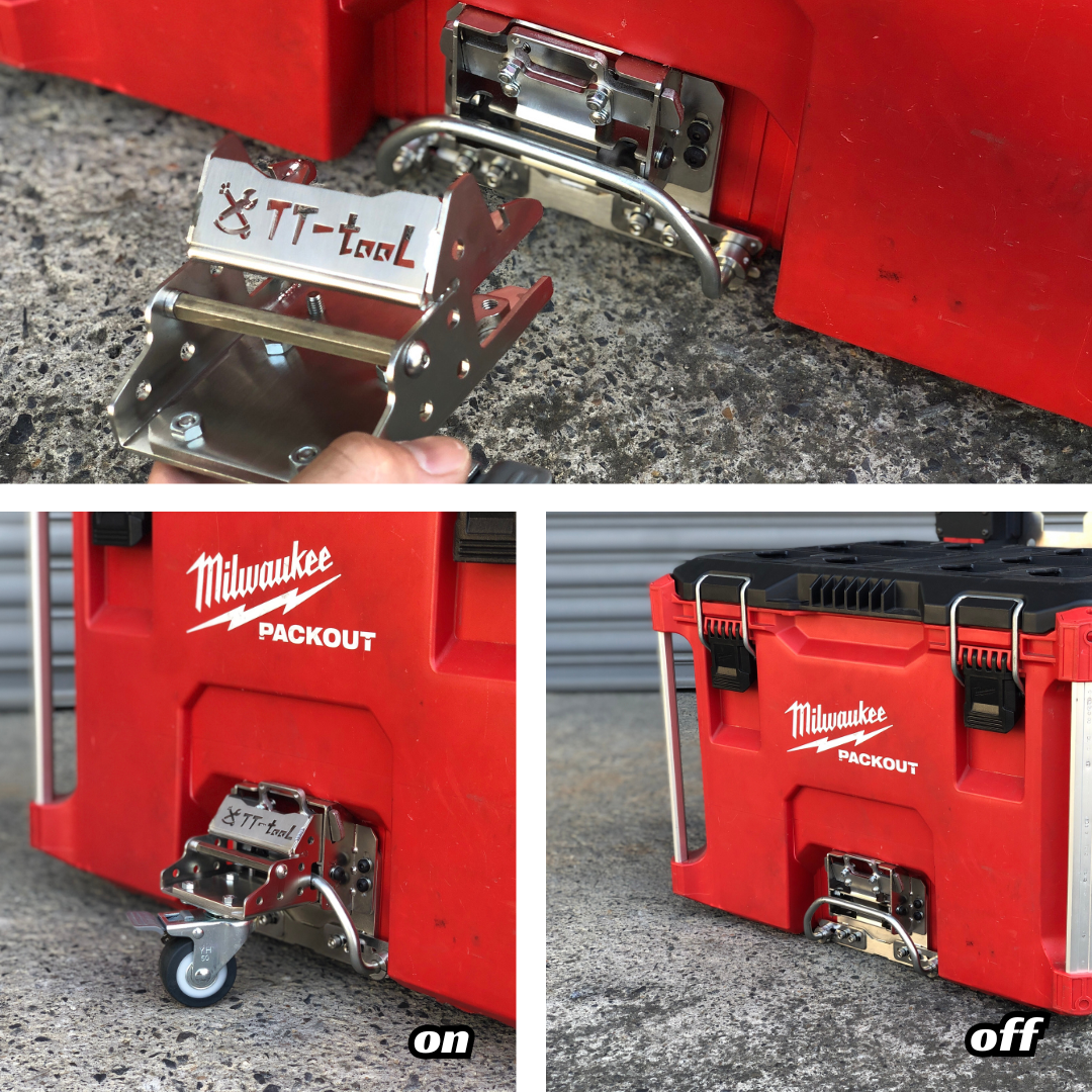 W02 T-latch 金屬快拆輪 停產商品 售完為止 (贈可替換耐磨底輪*1)