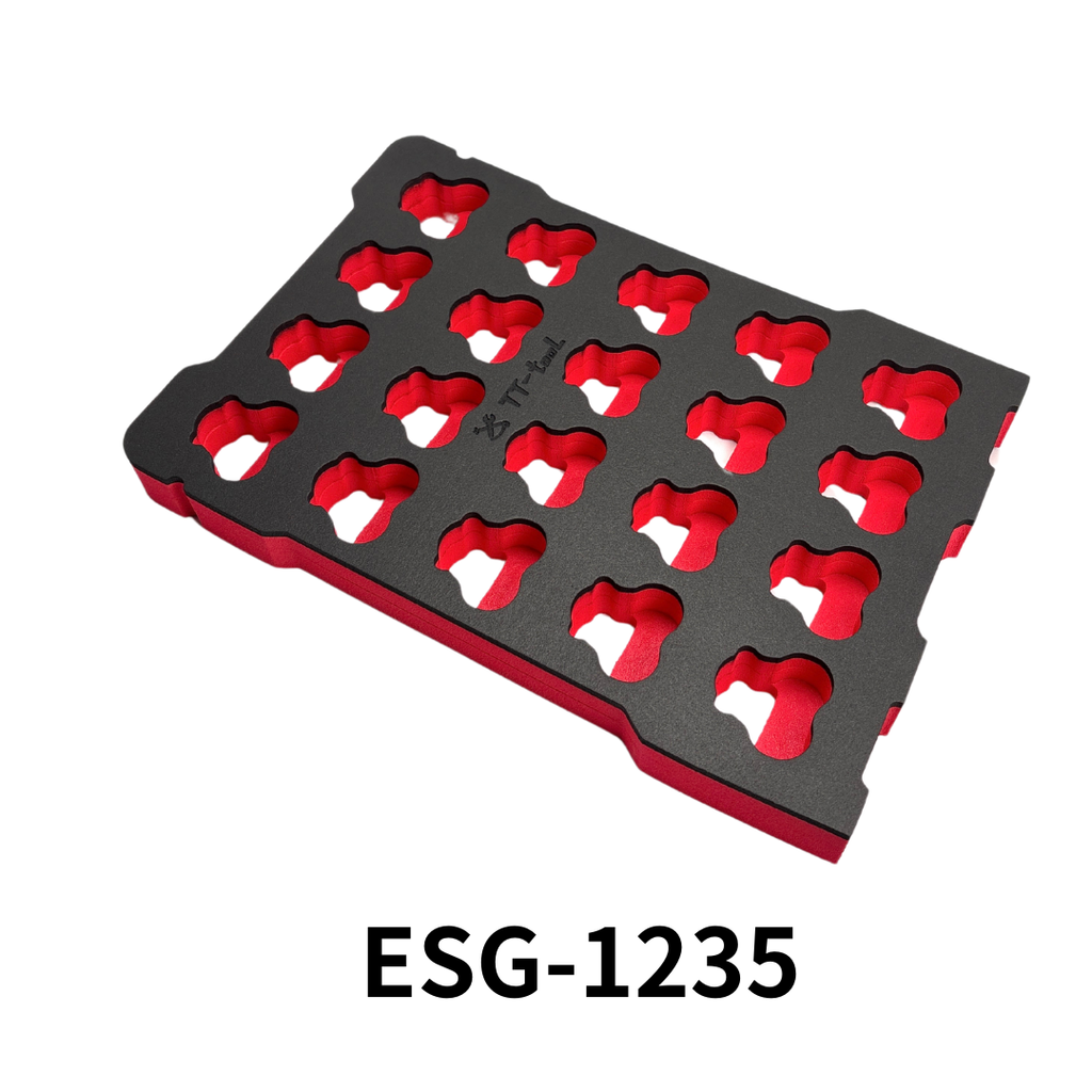 美沃奇12V小型電池 滿版內襯配置 ESG-1235