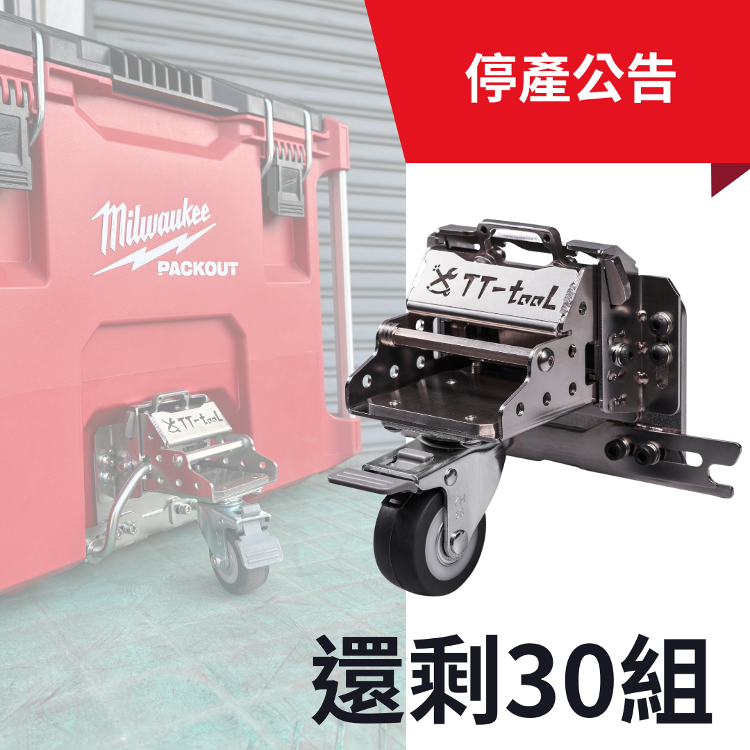 W02 T-latch 金屬快拆輪 停產商品 售完為止 (贈可替換耐磨底輪*1)